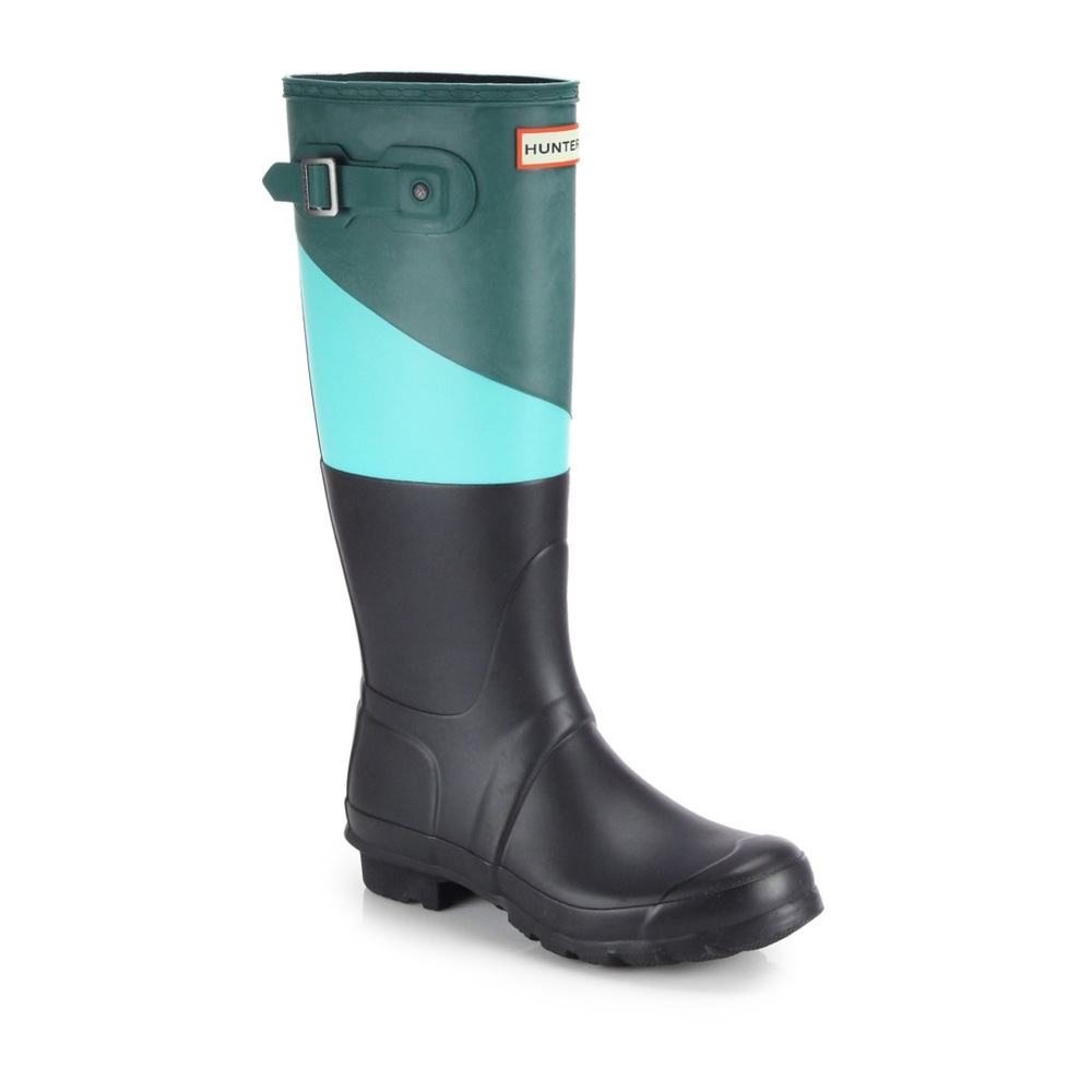 HUNTER Color Block Boots
